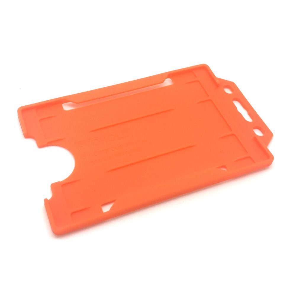 Recyclable Open Faced Rigid ID Card Badge Holders - Pack of 100