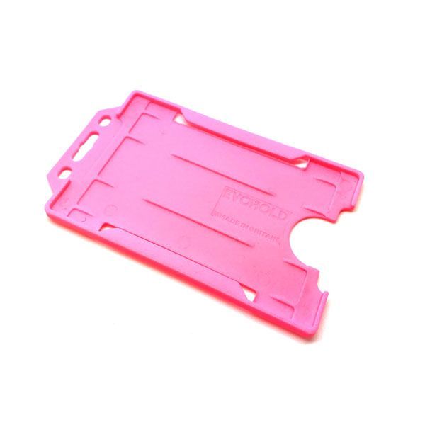 Recyclable Open Faced Rigid ID Card Badge Holders - Pack of 100