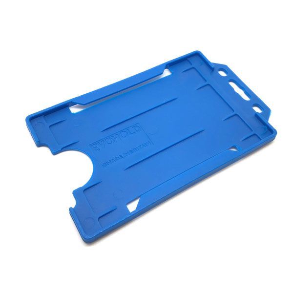 Recyclable Open Faced Rigid ID Card Badge Holders - Pack of 100