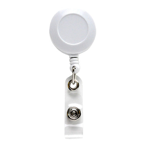 Mini Badge Reel with Strap Clip