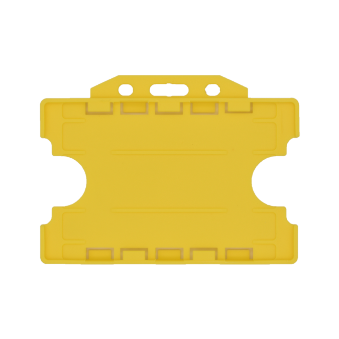 Open Faced Rigid Antimicrobial Badge Holders