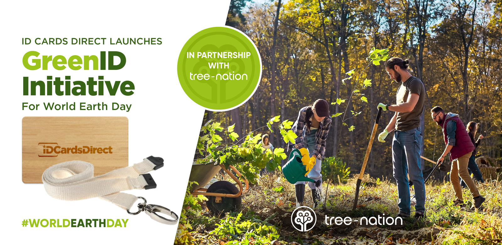 ID Cards Direct Launches GreenID Initiative for World Earth Day: Planting a Tree for Every Eco-Friendly Product Purchased