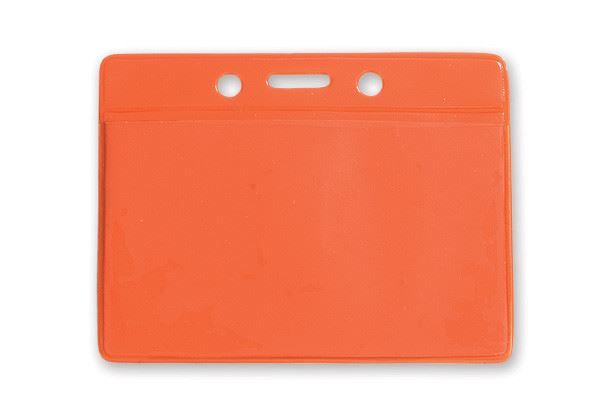Flexible Horizontal Badge Holders - Solid Color Reverse  - 1820-20XX