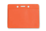 Flexible Horizontal Badge Holders - Solid Color Reverse  - 1820-20XX