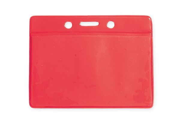 Flexible Horizontal Badge Holders - Solid Color Reverse  - 1820-20XX
