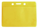Flexible Horizontal Badge Holders - Solid Color Reverse  - 1820-20XX
