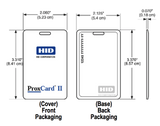 HID 1326 ProxCard II Clamshell Proximity Card - Programmed