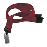 Flat Ribbed Breakaway Lanyards - 5/8"
