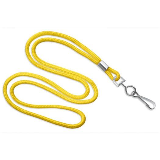 Round Woven Lanyards - 1/8"