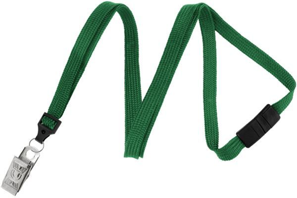 Flat Braided Breakaway Lanyards - 3/8"
