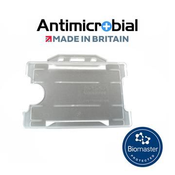 Open Faced Rigid Antimicrobial Badge Holders