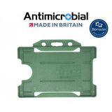 Open Faced Rigid Antimicrobial Badge Holders