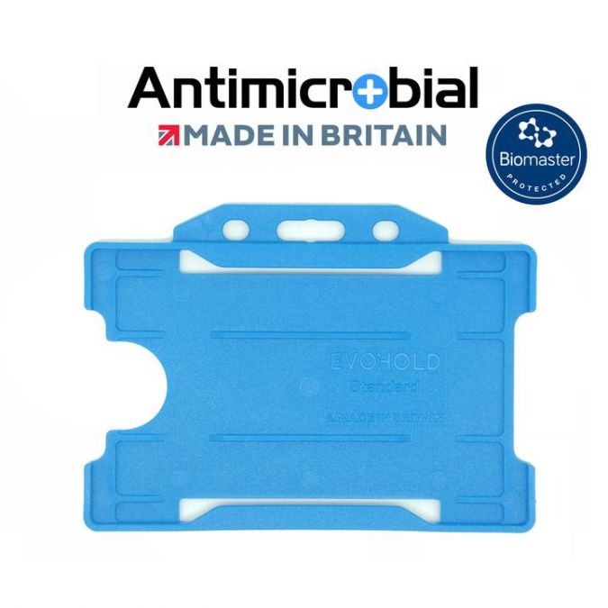 Open Faced Rigid Antimicrobial Badge Holders