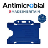 Open Faced Rigid Antimicrobial Badge Holders