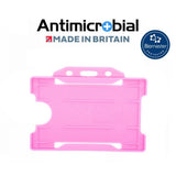 Open Faced Rigid Antimicrobial Badge Holders