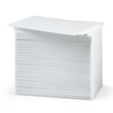 Premium Blank White PVC Cards, 760 Micron, CR80, Rewritable