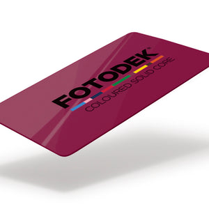 Colored PVC Cards