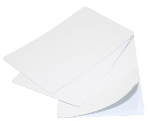 Self-Adhesive Blank White PVC Cards, CR80