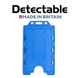 Open Faced Rigid Detectable & Antimicrobial Badge Holder