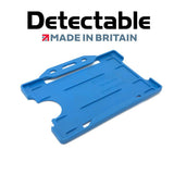 Open Faced Rigid Detectable & Antimicrobial Badge Holder