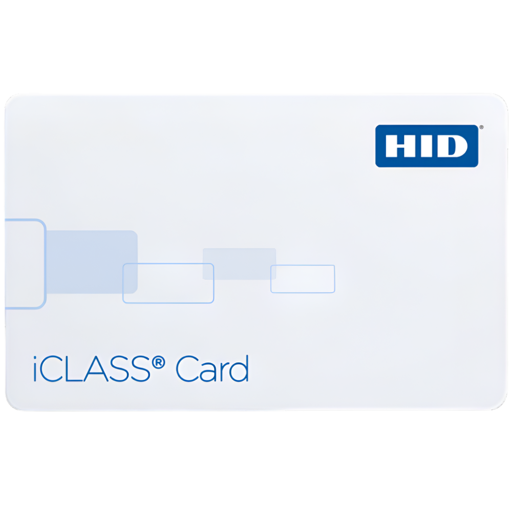 HID 2100 iCLASS Composite Smart Card - 2k Bits, 2 App Areas - Programmed