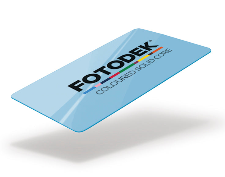 Fotodek Coloured PVC Cards, Coloured Core , 760 Micron, CR80, Printable