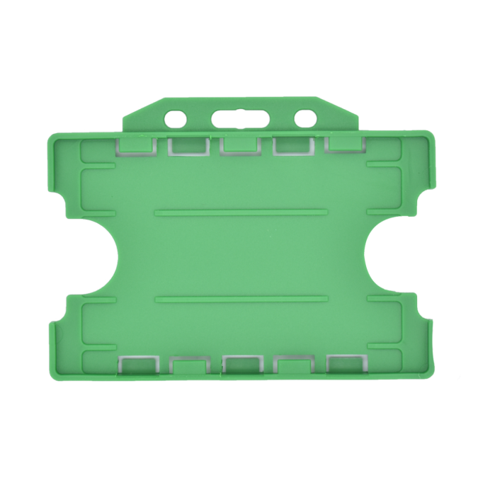 Open Faced Rigid Antimicrobial Badge Holders