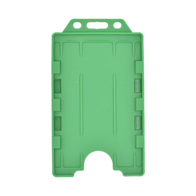 Open Faced Rigid Antimicrobial Badge Holders