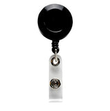 Mini Badge Reel with Strap Clip - Red, Black & Blue - 100 Reel Multipack