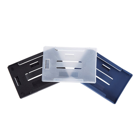 Open Faced Multi-Card Badge Holder for up to 5 Cards