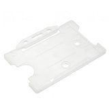 Recyclable Open Faced Rigid ID Card Badge Holders