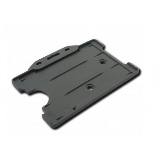 Recyclable Open Faced Rigid ID Card Badge Holders - Pack of 100