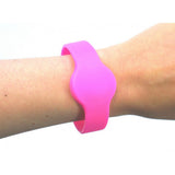 MIFARE Ultralight® EV1 13.56MHz RFID NFC Silicone Wristband - Round Head