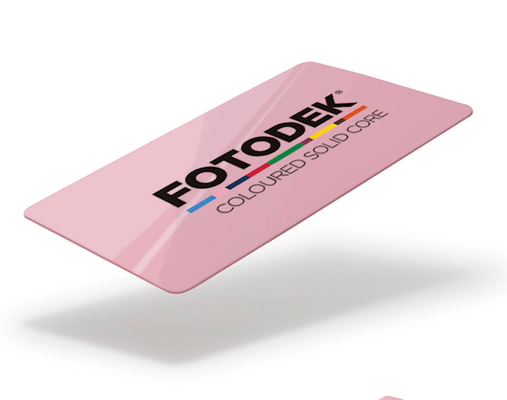 Fotodek Coloured PVC Cards, Coloured Core , 760 Micron, CR80, Printable