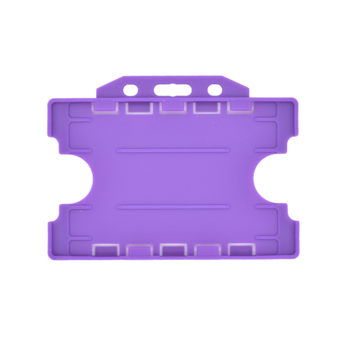 Open Faced Rigid Antimicrobial Badge Holders