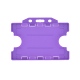 Open Faced Rigid Antimicrobial Badge Holders