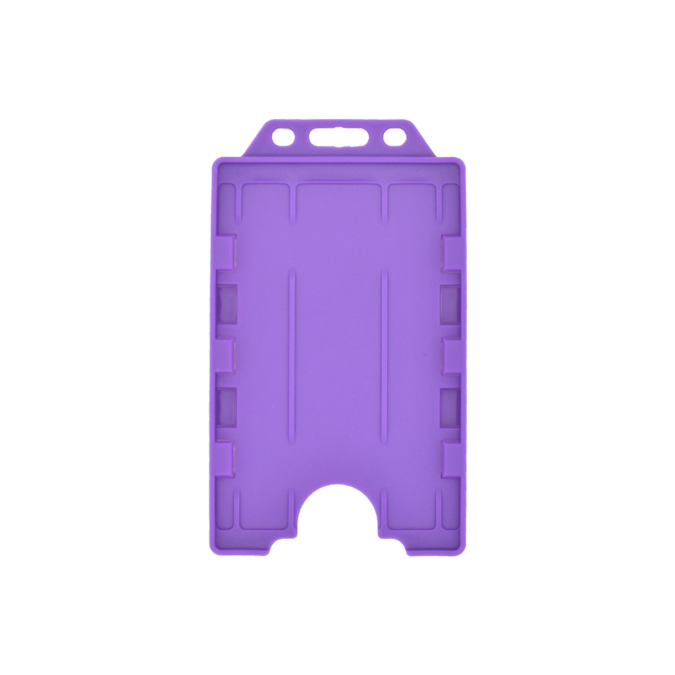 Open Faced Rigid Antimicrobial Badge Holders