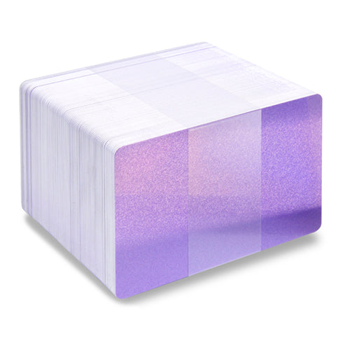 Premium Glitter Coloured PVC Cards - ID Cards Direct