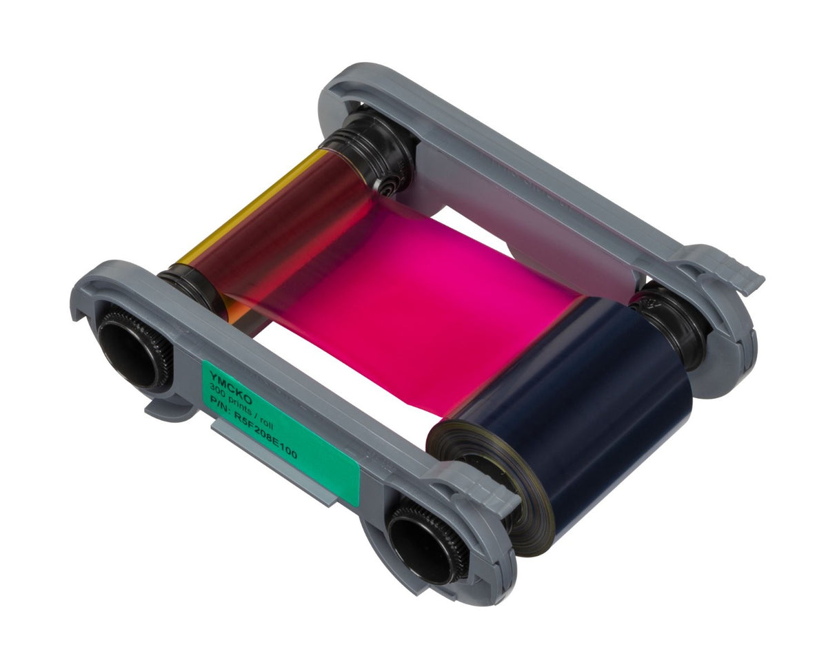 Evolis R5F202A100 YMCKO Ribbon For Primacy 2 - 200 Prints