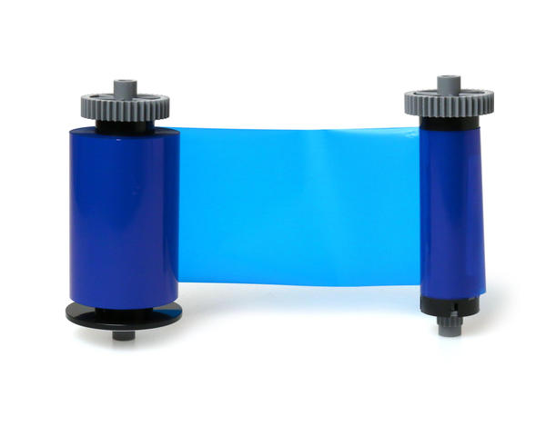 IDP Smart 659372 Monochrome Blue Ribbon With Cleaning Roller - 1200 Prints