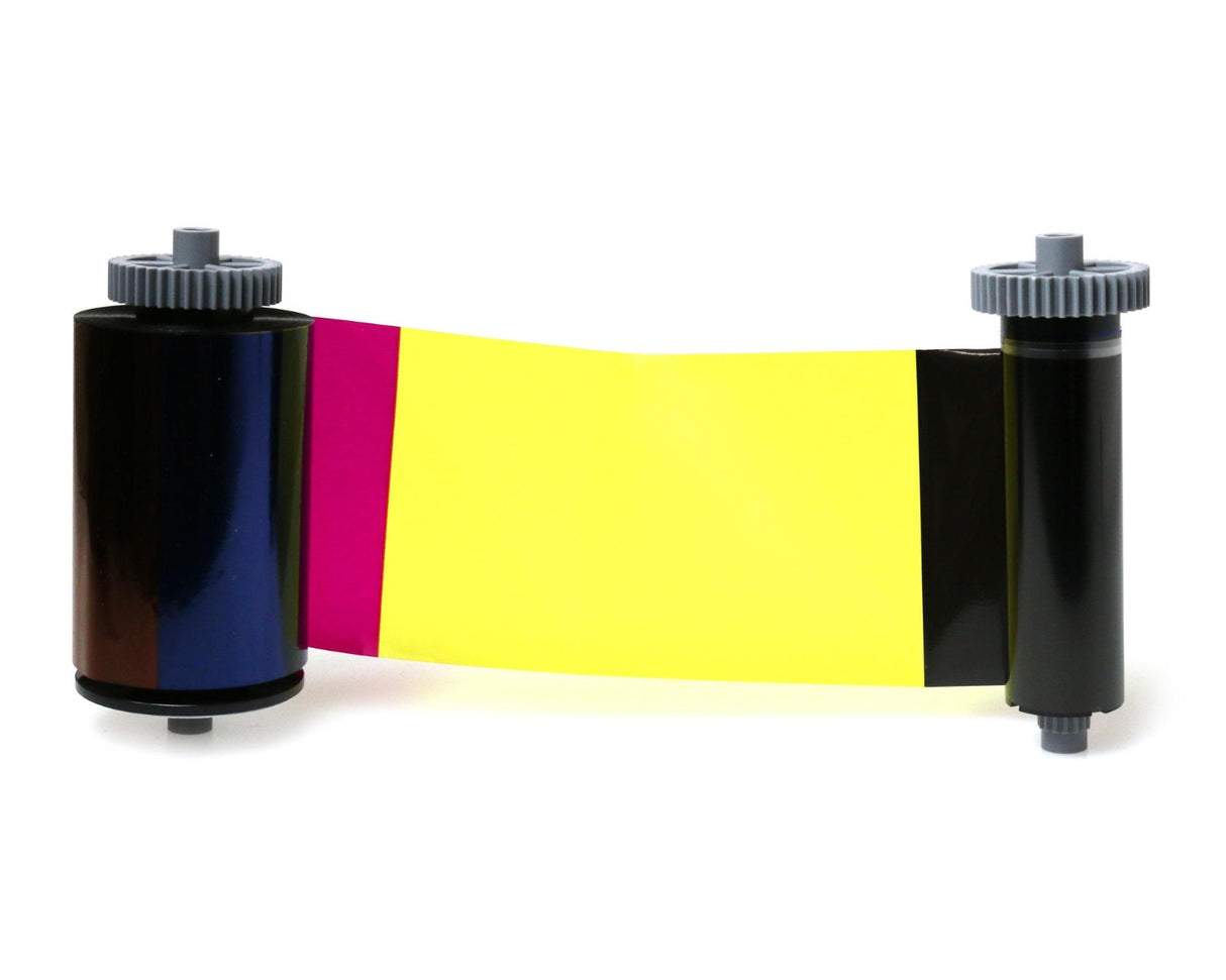 IDP Smart 659380 YMCKO Printer Ribbon With UV Panel & Cleaning Roller - 200 Prints