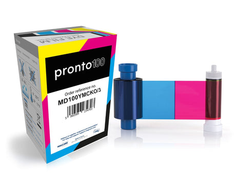 Magicard® MD100YMCKO YMCKO Colour Printer Ribbon - 100 Prints