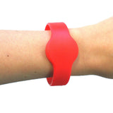 MIFARE Ultralight® EV1 13.56MHz RFID NFC Silicone Wristband - Round Head