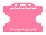 Open Faced Rigid Antimicrobial Badge Holders