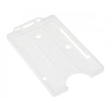 Open Faced Rigid Antimicrobial Badge Holders