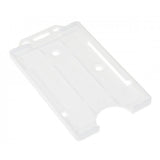 Open Faced Rigid Antimicrobial Badge Holders