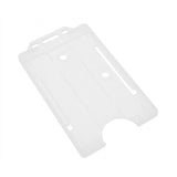 Open Faced Rigid Antimicrobial Badge Holders