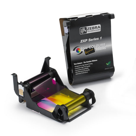 Zebra 800011-140 YMCKO Colour Ribbon for ZXP Series 1 - 100 Prints