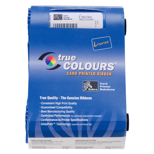 Zebra 800017-248 YMCKOK Colour Printer Ribbon - 165 Prints