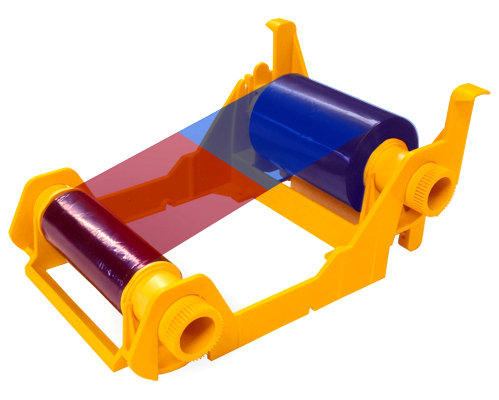 Zebra 800033-840 YMCKO Colour Printer Ribbon for ZXP Series 3 - 200 Prints